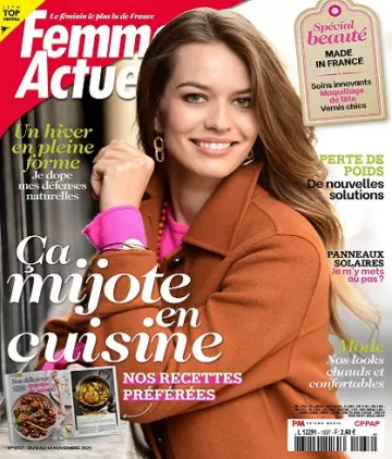 Femme Actuelle N°1937 Du 8 au 14 Novembre 2021