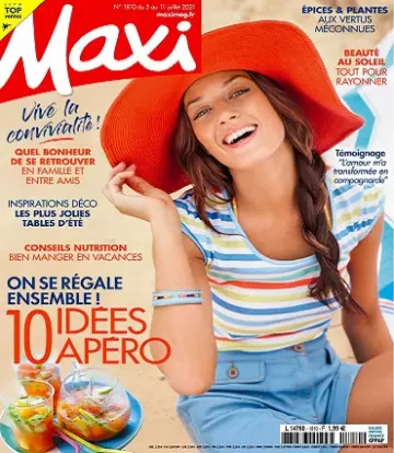 Maxi N°1810 Du 5 au 11 Juillet 2021