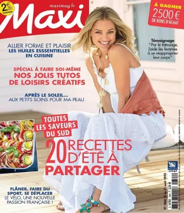 Maxi N°1868 Du 15 au 21 Août 2022