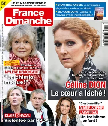 France Dimanche N°3971 Du 7 au 13 Octobre 2022