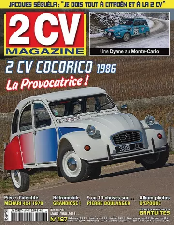 2CV Magazine N°127 – Mars-Avril 2019