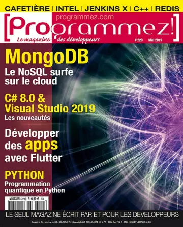 Programmez N°229 – Mai 2019