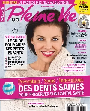 Pleine Vie N°405 – Avril 2020