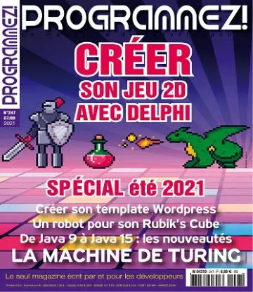 Programmez N°247 – Juillet-Août 2021