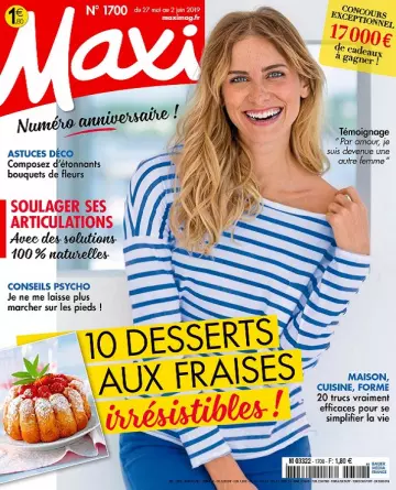 Maxi N°1700 Du 27 Mai 2019