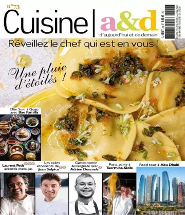 Cuisine A&D N°73 – Septembre-Octobre 2022