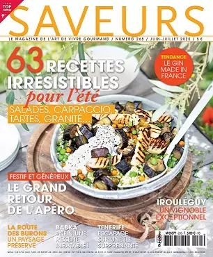 Saveurs N°265 – Juin-Juillet 2020