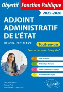 Adjoint administratif de l'état 2025-2026