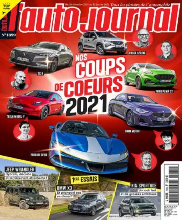 L’Auto-Journal N°1099 Du 30 Décembre 2021