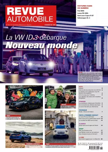 Revue Automobile - 14 Novembre 2019