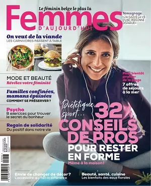 Femmes D’Aujourd’hui N°16 Du 16 au 22 Avril 2020