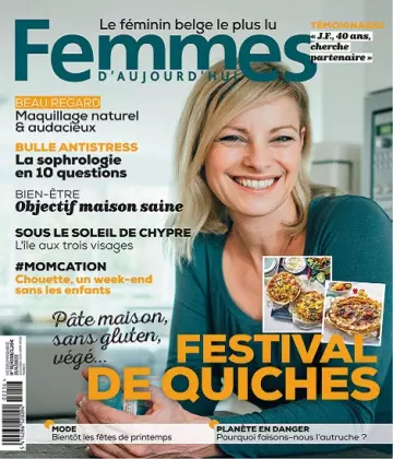 Femmes D’Aujourd’hui N°16 Du 21 au 27 Avril 2022