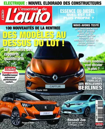 L’Essentiel De L’Auto N°122 – Septembre-Novembre 2019