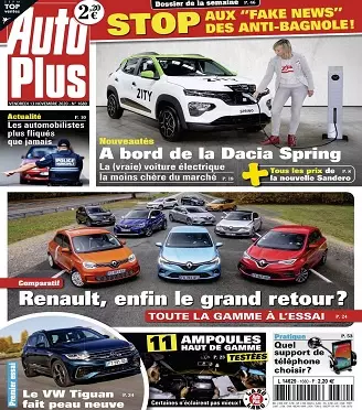 Auto Plus N°1680 Du 13 au 19 Novembre 2020