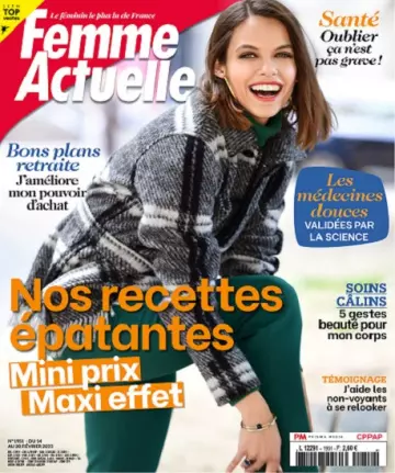 Femme Actuelle N°1951 Du 14 au 20 Février 2022