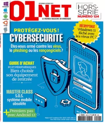 01Net Hors Série N°124 – Septembre-Octobre 2021