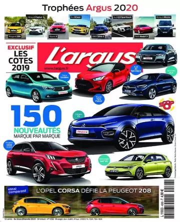 L’Argus N°4566 Du 16 au 29 Janvier 2020