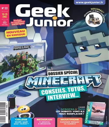 Geek Junior N°22 – Avril 2022