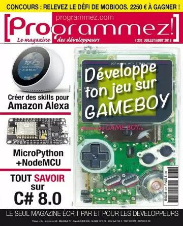 Programmez N°231 – Juillet-Août 2019