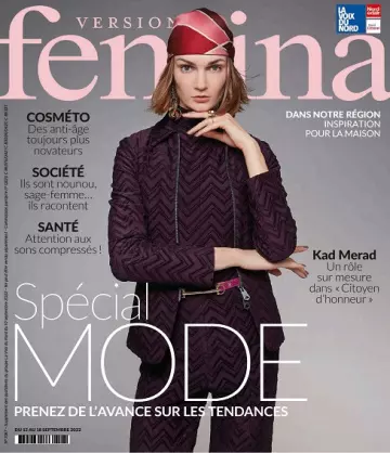 Version Femina N°1067 Du 12 au 18 Septembre 2022