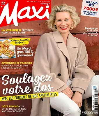 Maxi N°1790 Du 15 au 21 Février 2021