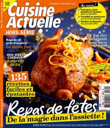 Cuisine Actuelle Hors Série N°161 – Novembre-Décembre 2021