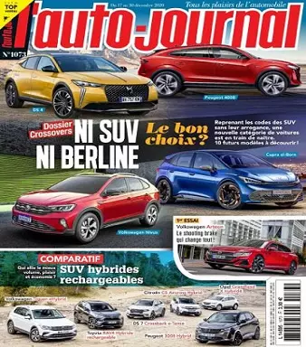 L’Auto-Journal N°1073 Du 17 Décembre 2020