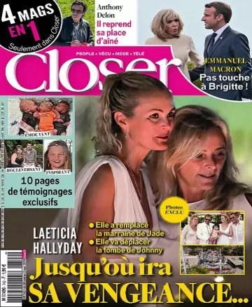 Closer N°742 Du 30 Août 2019