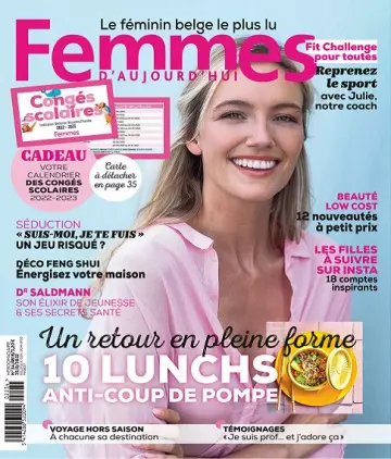 Femmes D’Aujourd’hui N°34 Du 25 Août 2022